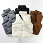 Corduroy Puffer Vest: Elevating Everyday Outerwear with Style and Function