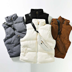 Corduroy Puffer Vest: Elevating Everyday Outerwear with Style and Function